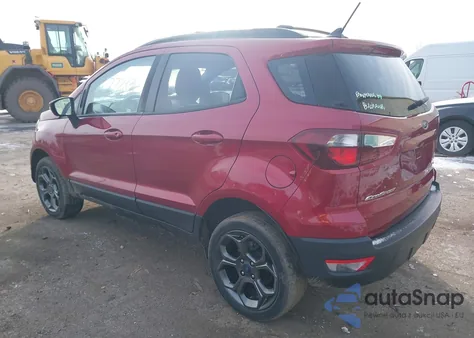 2018 Ford Ecosport Ses z USA, uszkodzony, nr VIN MAJ6P1CL1JC177485